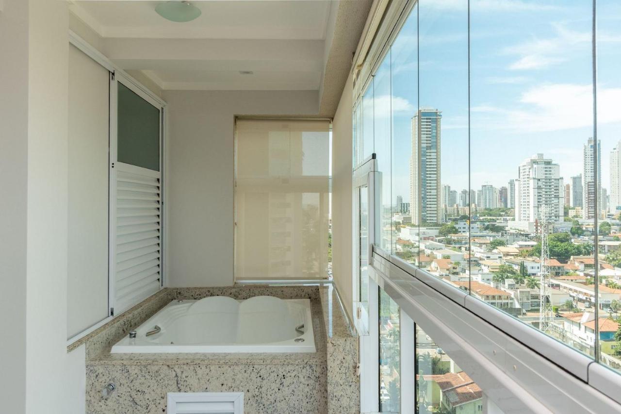 Apartamento De 1 Quarto Com Vista Para O Parque Vaca Brava E Com Jacuzzi No Setor Bueno - El1802 Goiânia Exteriör bild