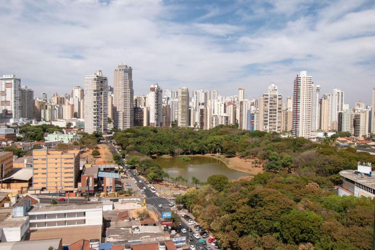 Apartamento De 1 Quarto Com Vista Para O Parque Vaca Brava E Com Jacuzzi No Setor Bueno - El1802 Goiânia Exteriör bild